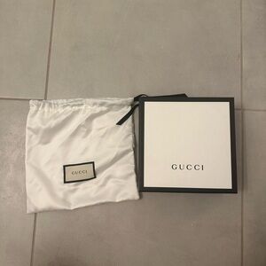 Gucci bag and box